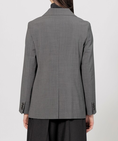 EPOCA STORIA】 ウールポプリン ダブルブレストジャケット《WEB＆EPOCA