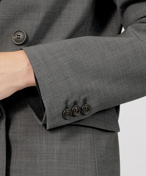 セール】【EPOCA STORIA】 ウールポプリン ダブルブレストジャケット