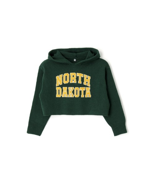 coca（coca）（コカ）の「キッズ ワッペンロゴ ニットフーディー（ニット/セーター・キッズ・グリーン/ブラック・120/130/140/150）」の13枚目の写真