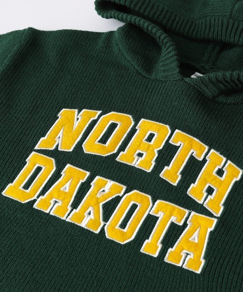 coca（coca）（コカ）の「キッズ ワッペンロゴ ニットフーディー（ニット/セーター・キッズ・グリーン/ブラック・120/130/140/150）」の12枚目の写真