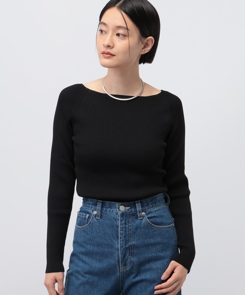 TALK TO ME プルオーバー ボートネック セール】ボートネックコクーンプルオーバー（Tシャツ/カットソー