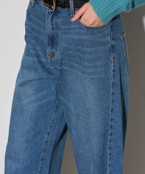 GALLEST（ギャレスト）の「◆ワイドシームデニム（デニムパンツ・レディース・チャコールグレー/ブルー系その他・36/38/40）」の8枚目の写真
