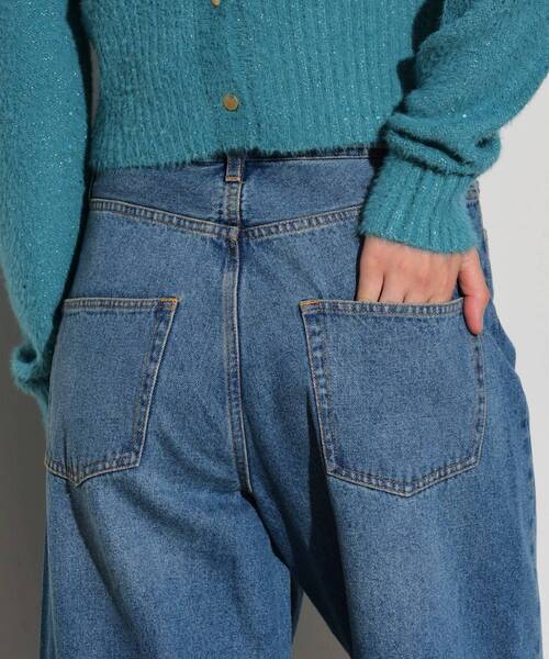 GALLEST（ギャレスト）の「◆ワイドシームデニム（デニムパンツ・レディース・チャコールグレー/ブルー系その他・36/38/40）」の9枚目の写真