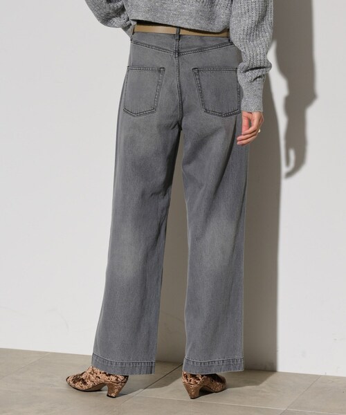 GALLEST（ギャレスト）の「◆ワイドシームデニム（デニムパンツ・レディース・チャコールグレー/ブルー系その他・36/38/40）」の15枚目の写真