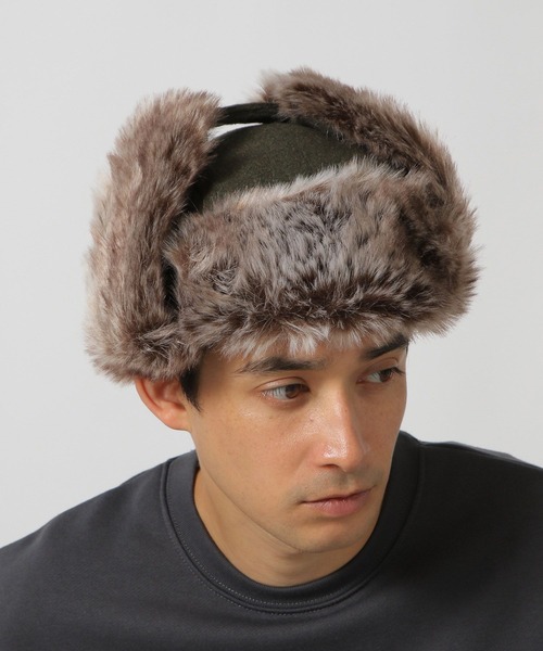 LAKOLE（ラコレ）の「フライトハット / 149313（ハット・メンズ・カーキ/ブラック/その他4・9）」の5枚目の写真