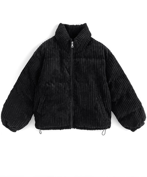 スーベニア コーデュロイジャケット ブラック 短丈 Short Corduroy Jacket - ショートコーデュロイジャケット -（その他