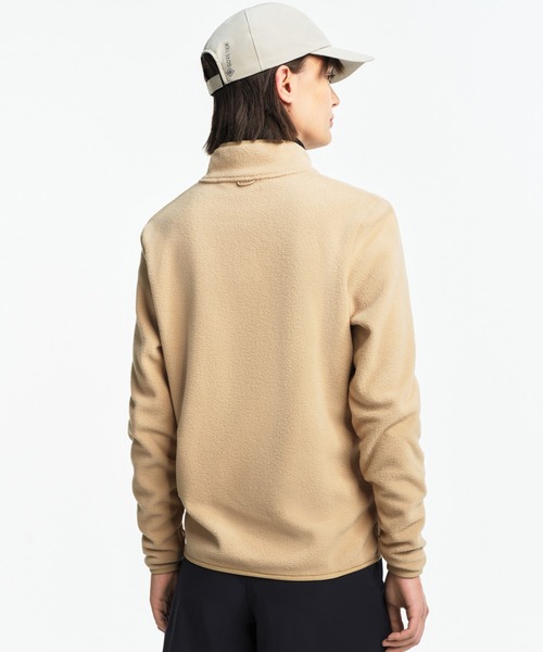 AIGLE(エーグル)の「ジップアップ マイクロフリースジャケット T-KIT(カーディガン/ボレロ・レディース・グリーン/ダークネイビー/ブラック/モスグリーン/ホワイト/ベージュ/セージグリーン・35/38/36/40/34)」の12枚目の写真