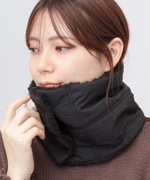 Champion(チャンピオン)のフロントボタン 中綿 裏ボア ネックウォーマー(ネックウォーマー/スヌード)