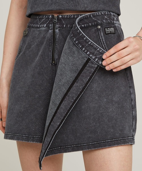 G-STAR（ジースター）の「Overdyed Sweat Skort/オーバーダイスウェットスコート/ショートパンツ（その他パンツ・レディース・ブラック系その他/ブルー系その他・SMALL/X-SMALL/MEDIUM）」の8枚目の写真