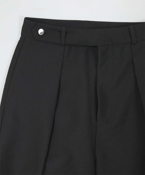 UR'S（ユアーズ）の「ベルトデザインワンタックワイドパンツ（その他パンツ・レディース・ブラック/ホワイト・S/M/L）」の19枚目の写真