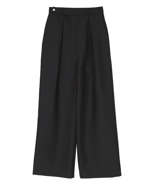UR'S（ユアーズ）の「ベルトデザインワンタックワイドパンツ（その他パンツ・レディース・ブラック/ホワイト・S/M/L）」の21枚目の写真