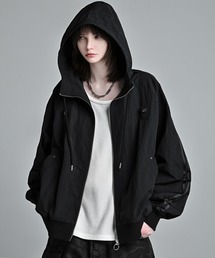ADRER | line sleeve track zip parker jacket / ラインスリーブトラックジップパーカージャケット(ブルゾン)