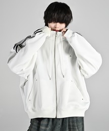 ADRER（アドラー）の「line sleeve track zip parker jacket   ラインスリーブトラックジップパーカージャケット（ブルゾン）」