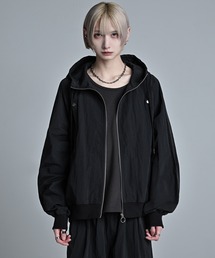 ADRER（アドラー）の「line sleeve track zip parker jacket / ラインスリーブトラックジップパーカージャケット（ブルゾン）」