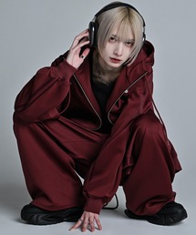 ADRER（アドラー）の「line sleeve track zip parker jacket / ラインスリーブトラックジップパーカージャケット（ブルゾン）」