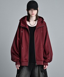 ADRER（アドラー）の「line sleeve track zip parker jacket / ラインスリーブトラックジップパーカージャケット（ブルゾン）」