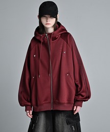 ADRER（アドラー）の「line sleeve track zip parker jacket / ラインスリーブトラックジップパーカージャケット（ブルゾン）」