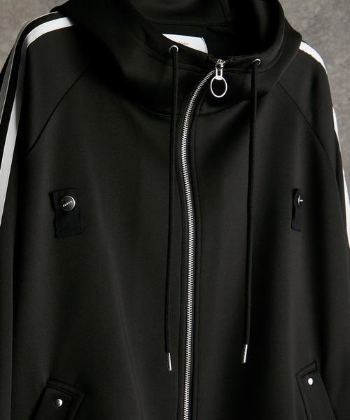 ADRER（アドラー）の「line sleeve track zip parker jacket