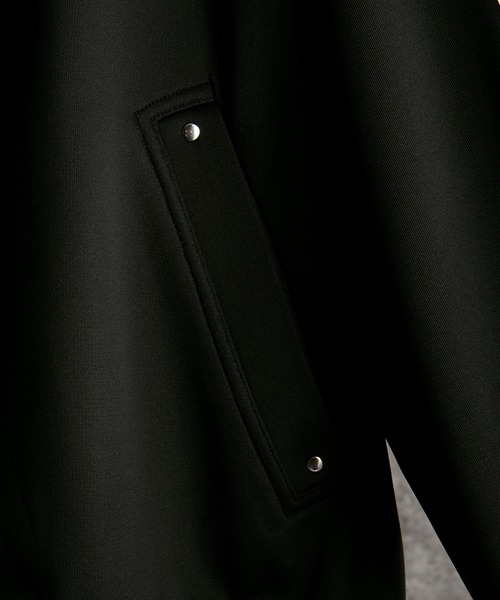 ADRER（アドラー）の「line sleeve track zip parker jacket