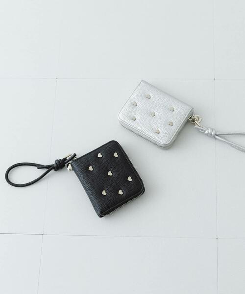 セール】ハートスタッズ二つ折りミニ財布（財布）｜RODE SKO（ロデスコ