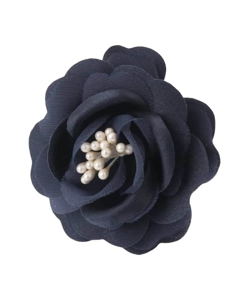 a.v.v（アーヴェヴェ）の「コサージュ付き二連ネックレス（ネックレス・レディース・ベージュ/ネイビー・38）」の8枚目の写真