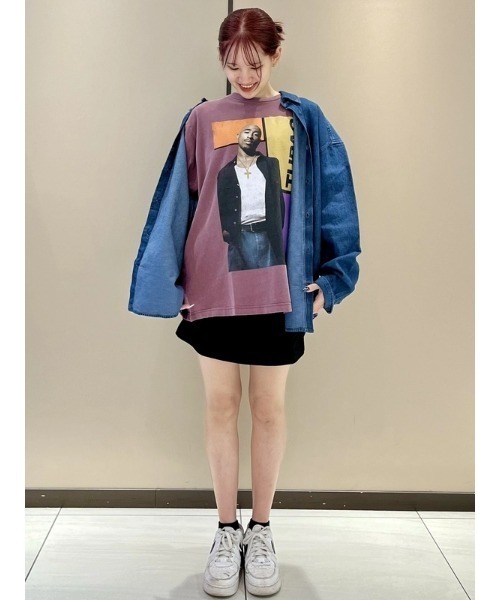 GAP（ギャップ）の「ブラナンベア デニム ビッグシャツ（シャツ/ブラウス・メンズ・インディゴブルー/ライトインディゴブルー・XL/XS/M/L/S）」の16枚目の写真