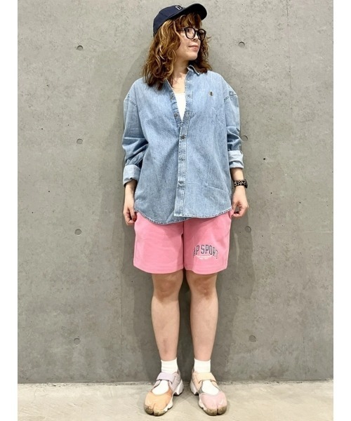 GAP（ギャップ）の「ブラナンベア デニム ビッグシャツ（シャツ/ブラウス・メンズ・インディゴブルー/ライトインディゴブルー・XL/XS/M/L/S）」の9枚目の写真