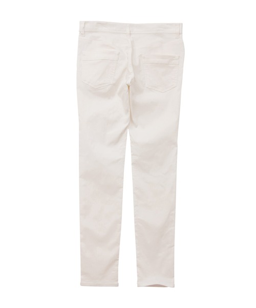 HIGH STREET(ハイストリート)の「HIGH STREET∴ハイテンションへリンボンスリム5ポケットパンツ(その他パンツ・メンズ・ホワイト/グレー系その他/ブラック・S/M/L/LL)」の4枚目の写真