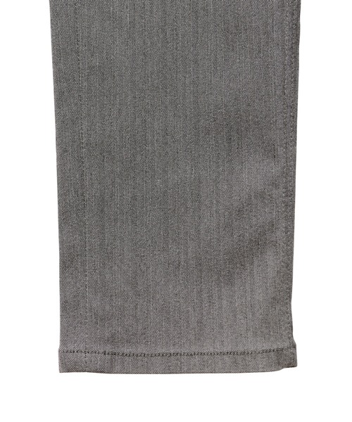 HIGH STREET(ハイストリート)の「HIGH STREET∴ハイテンションへリンボンスリム5ポケットパンツ(その他パンツ・メンズ・ホワイト/グレー系その他/ブラック・S/M/L/LL)」の12枚目の写真