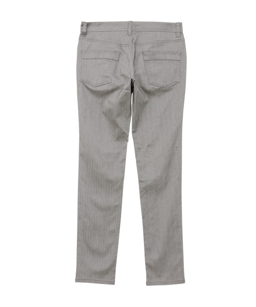 HIGH STREET(ハイストリート)の「HIGH STREET∴ハイテンションへリンボンスリム5ポケットパンツ(その他パンツ・メンズ・ホワイト/グレー系その他/ブラック・S/M/L/LL)」の8枚目の写真