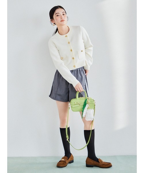 LILY BROWN（リリーブラウン）の「レースポーチチャーム（キーホルダー・レディース・その他/レオパード/ホワイト・FREE）」の7枚目の写真