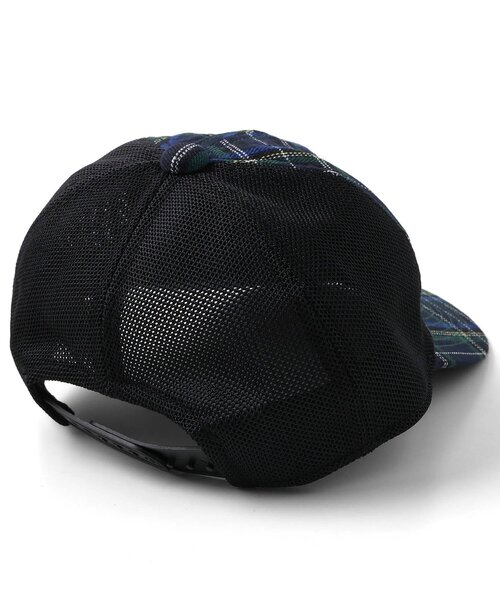 Ampersand（アンパサンド）の「メッシュキャップ（キャップ・キッズ・ブラック/ベージュ/インディゴブルー/ラベンダー/チェック・58/54/50）」の12枚目の写真