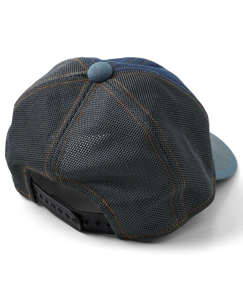 Ampersand（アンパサンド）の「メッシュキャップ（キャップ・キッズ・ブラック/ベージュ/インディゴブルー/ラベンダー/チェック・58/54/50）」の11枚目の写真