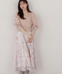 PROPORTION BODY DRESSING | ボタニカルフレアープリントスカート / 1215120205(スカート)