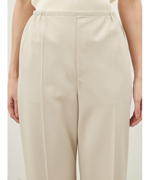 Mila Owen(ミラオーウェン)の「ウエストゴムワイドイージードライパンツ【手洗い可能】(その他パンツ・レディース・ブラック/ライトベージュ/グリーン・0/1)」の7枚目の写真