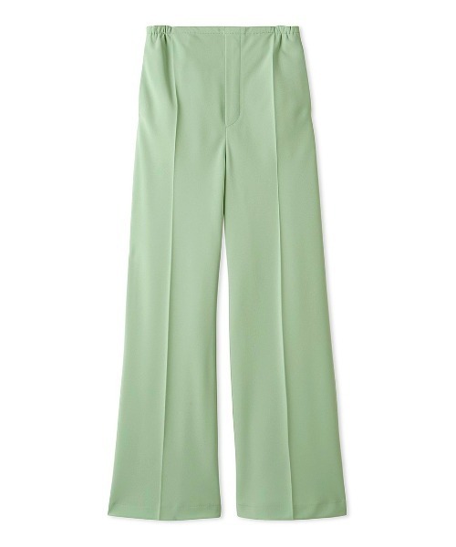 Mila Owen(ミラオーウェン)の「ウエストゴムワイドイージードライパンツ【手洗い可能】(その他パンツ・レディース・ブラック/ライトベージュ/グリーン・0/1)」の14枚目の写真