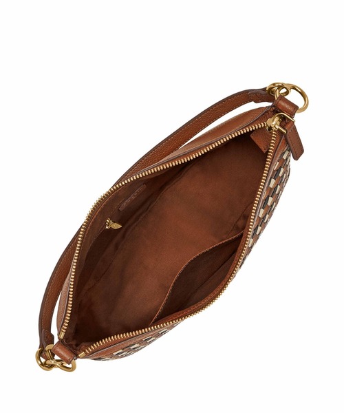 FOSSIL(フォッシル)の「フォッシル 斜めがけバッグ レディース レザー ブラウン スマホ収納可 ZB11112249(ハンドバッグ・レディース・ブラウン・FREE)」の2枚目の写真