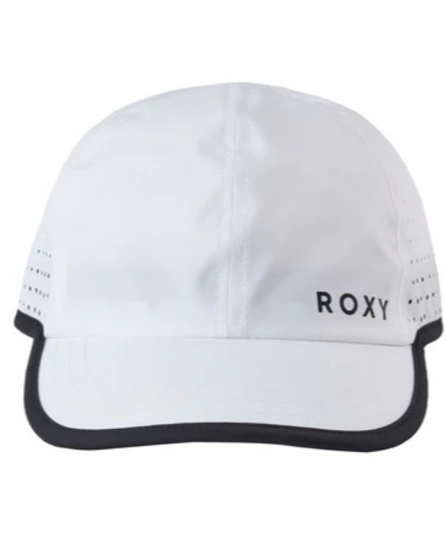 ROXY（ロキシー）の「GOOD TO GO CAP/ロキシー撥水ナイロンランニングキャップ（キャップ・レディース・ホワイト/ブラック・FREE）」の4枚目の写真