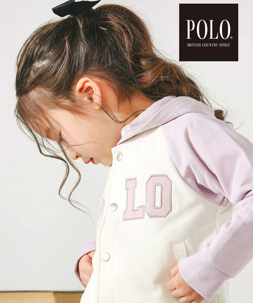 SLAP SLIP（スラップスリップ）の「【POLO BCS(ポロ・ビーシーエス)×SLAP SLIPコラボ】フード付きロゴ刺しゅうパーカー(80~130cm)（パーカー・キッズ・ピンク/ブルー・110cm/80ｃｍ/130cm/120cm/100cm/90cm）」の19枚目の写真