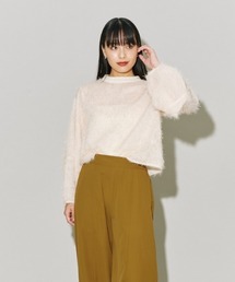 フェザートッププルオーバー