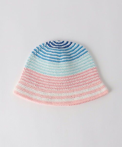 Casablanca（カサブランカ）の「＜CASABLANCA＞ GRADIENT CROCHET HAT/ハット（ハット・メンズ・ホワイト・FREE）」の2枚目の写真
