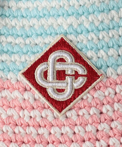 Casablanca（カサブランカ）の「＜CASABLANCA＞ GRADIENT CROCHET HAT/ハット（ハット・メンズ・ホワイト・FREE）」の4枚目の写真