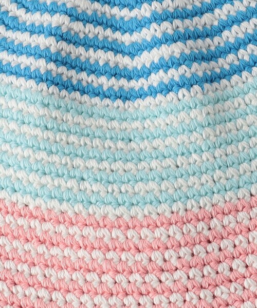 Casablanca（カサブランカ）の「＜CASABLANCA＞ GRADIENT CROCHET HAT/ハット（ハット・メンズ・ホワイト・FREE）」の5枚目の写真