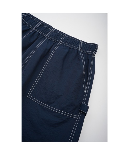 SPLR（エス・ピー・エル・アール）の「ショートパンツ｜Nylon Painter Shorts｜SPLR（その他パンツ・メンズ・ネイビー・S/M/L/XL）」の4枚目の写真