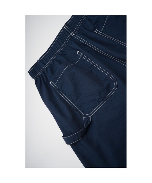 SPLR（エス・ピー・エル・アール）の「ショートパンツ｜Nylon Painter Shorts｜SPLR（その他パンツ・メンズ・ネイビー・S/M/L/XL）」の10枚目の写真
