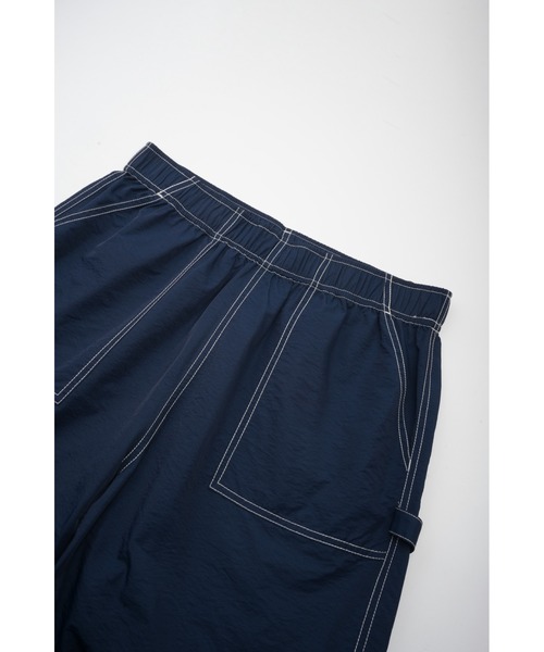SPLR（エス・ピー・エル・アール）の「ショートパンツ｜Nylon Painter Shorts｜SPLR（その他パンツ・メンズ・ネイビー・S/M/L/XL）」の3枚目の写真