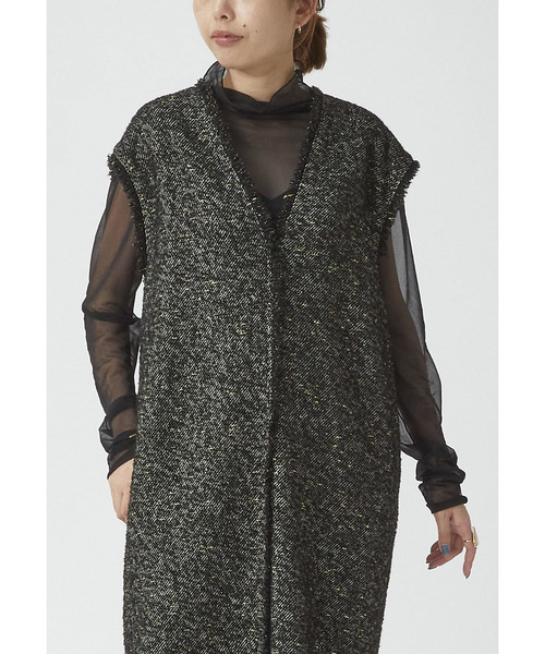 【新品タグ付き】1er arrondissement シアーハイネックカットソー 追加予約】シアーハイネックカットソー】｜1er Arrondissement