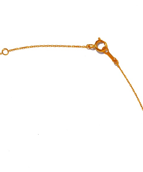 les bonbon（ルボンボン）の「【les bonbon】K18 foggy necklace/フォギー ネックレス　S（ネックレス・レディース・イエローゴールド・S）」の4枚目の写真