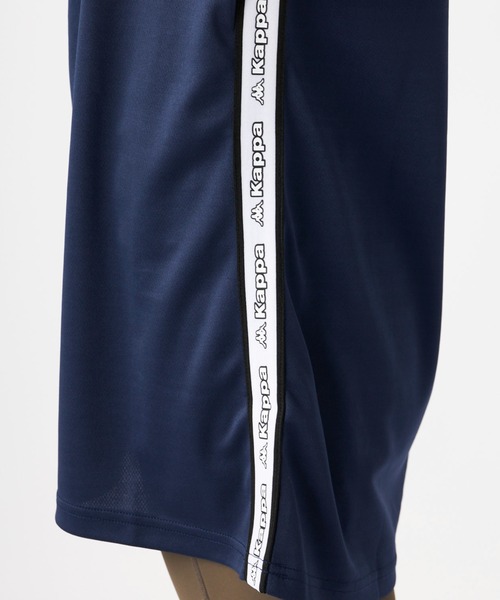 Kappa(カッパ)の「テープワークチュニックTシャツ(Tシャツ/カットソー・レディース・ネイビー/ブラック/カーキ・MEDIUM/LARGE/X-LARGE)」の8枚目の写真