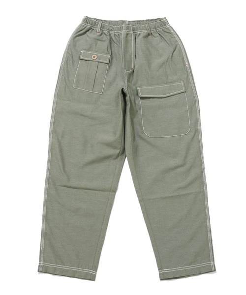 KRIFF MAYER（クリフメイヤー）の「シャンブレーミリタリーパンツ（カーゴパンツ・メンズ・カーキ/ライトブルー/グレー/ベージュ・SMALL/MEDIUM/X-LARGE/LARGE）」の21枚目の写真